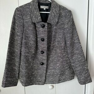 Kasper Black and White Women's Jacket